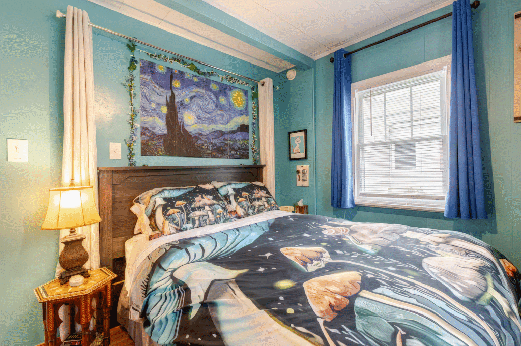 The Artist Studio Loft Accommodation Gallery The Artist Studio Loft 1st Bedroom 02 1 1